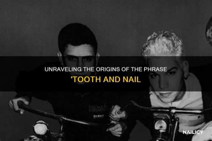 Where did the word nail come from?