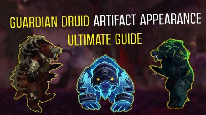 Where do druids change artifact appearance?