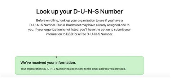 Where do I find my DUNS number UK?