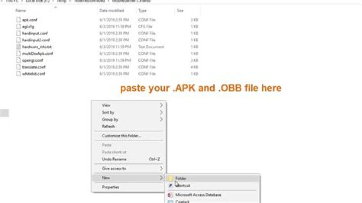 Where do I put OBB file in Tencent emulator?