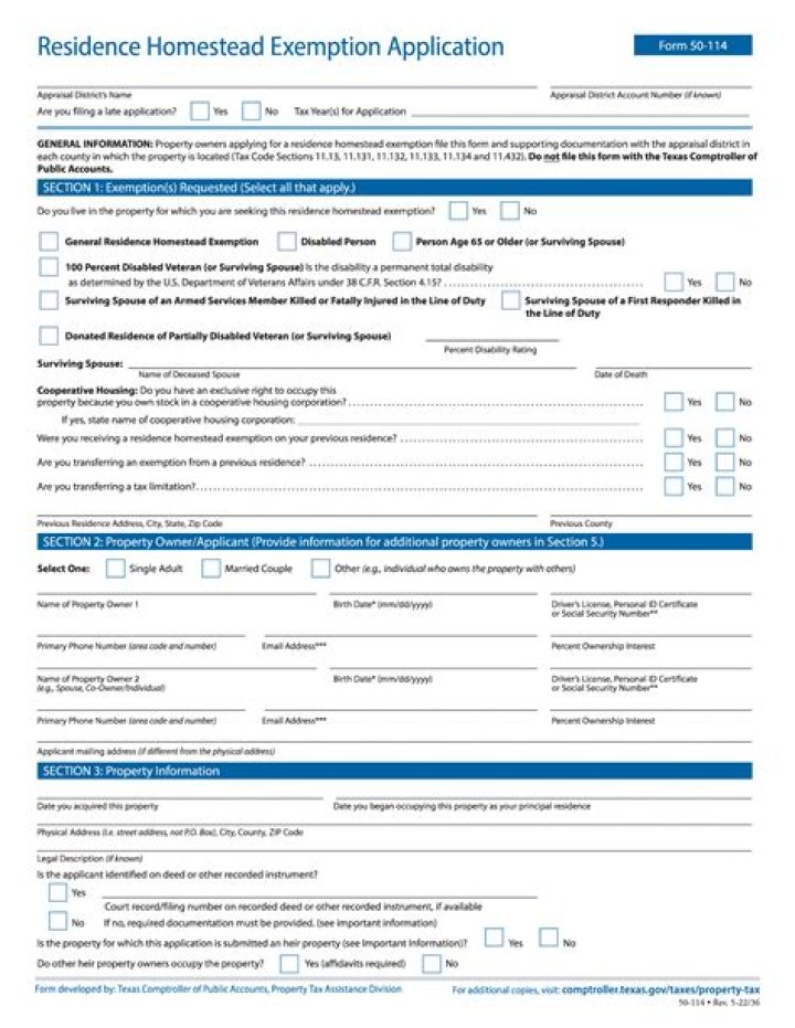 Where do I send my homestead exemption application?