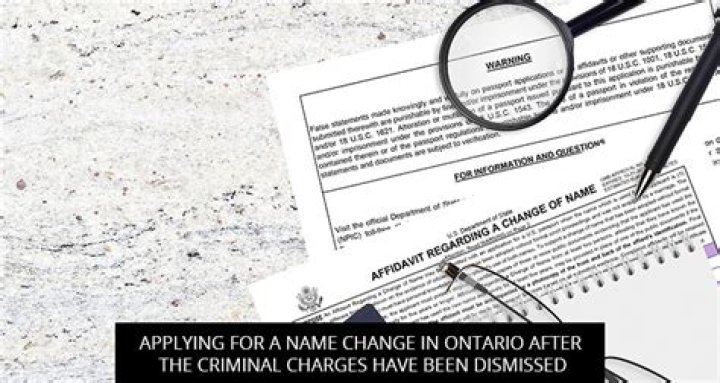 Where do I send my name change in Ontario?