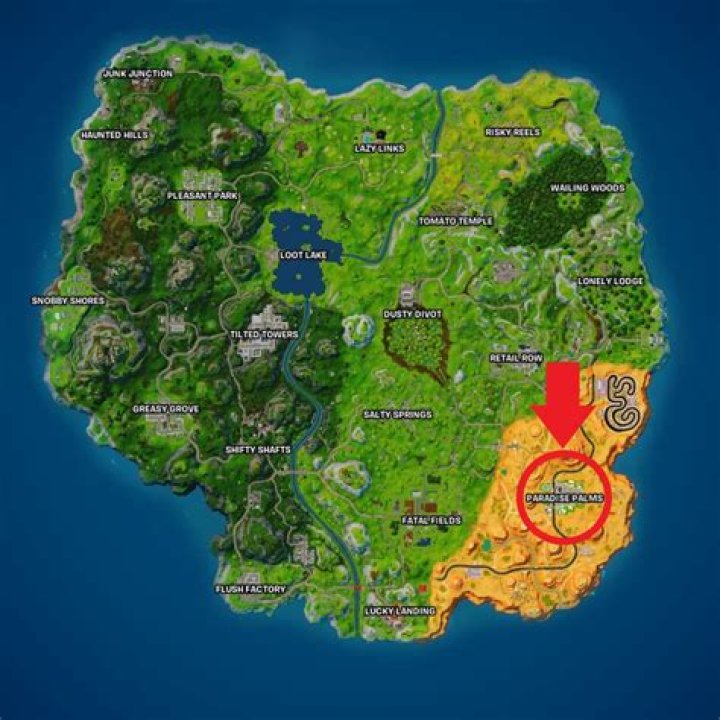 Where do most noobs land in fortnite?