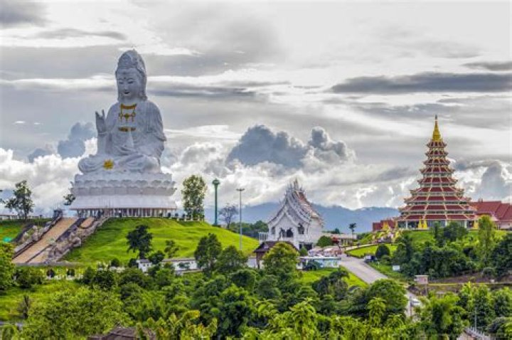 Where do most tourists go in Thailand?