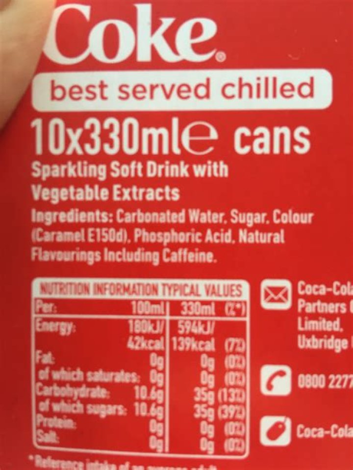 Where do the ingredients of Coke come from?