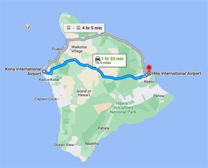 Where do you fly into for Pahoa Hawaii?