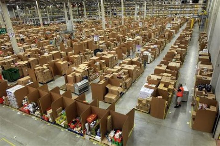 Where does Amazon keep its inventory?