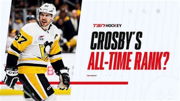 Where does Crosby rank all time?