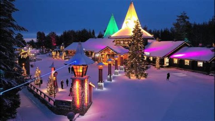 Where does Father Christmas live Lapland?