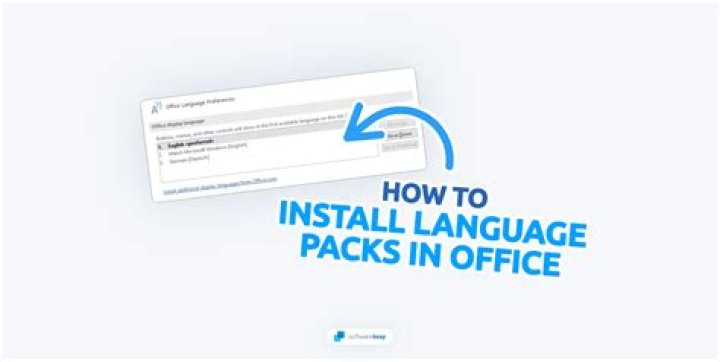 Where does open office install language packs?