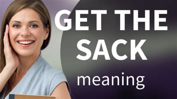 Where does the phrase in the sack come from?