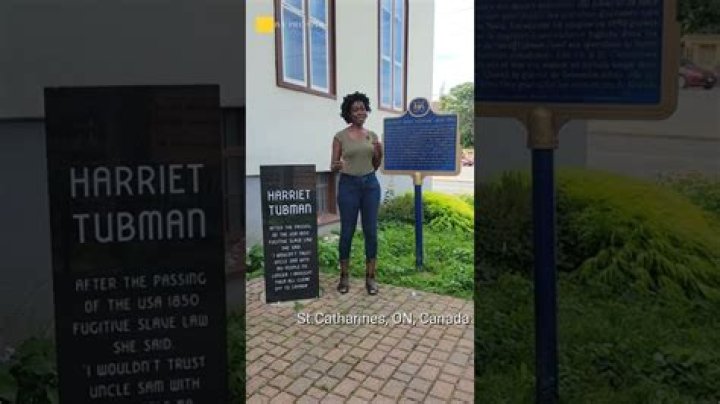 Where in Canada did Harriet Tubman live?