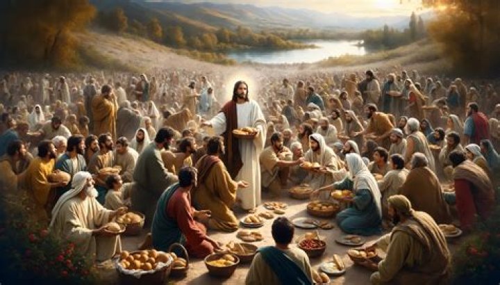 Where in the Bible is the story of feeding the 5000?