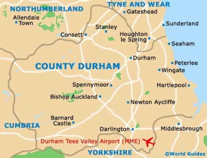 Where in the UK is County Durham?