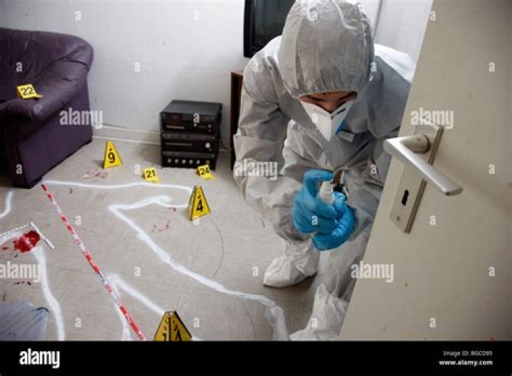 Where is a crime scene?