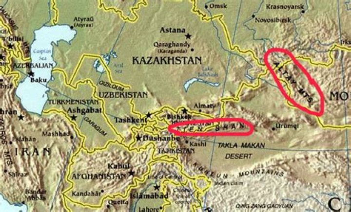 Where is Altay Shan located?
