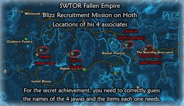 Where is Blizz in swtor?