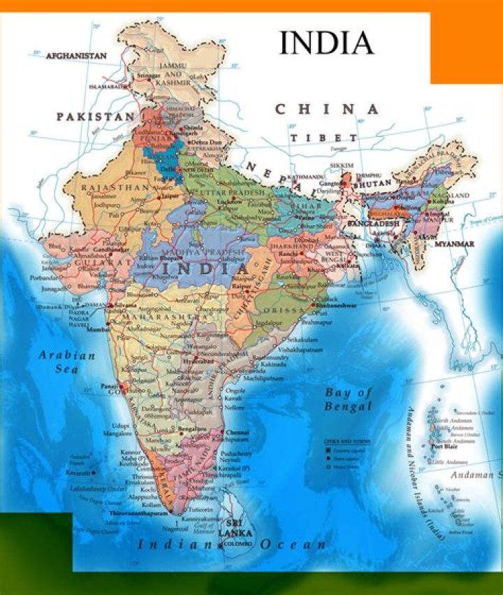 Where is Gurgaon located in India political map?