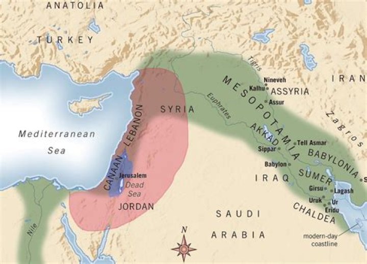 Where is Mesopotamia in the Bible?