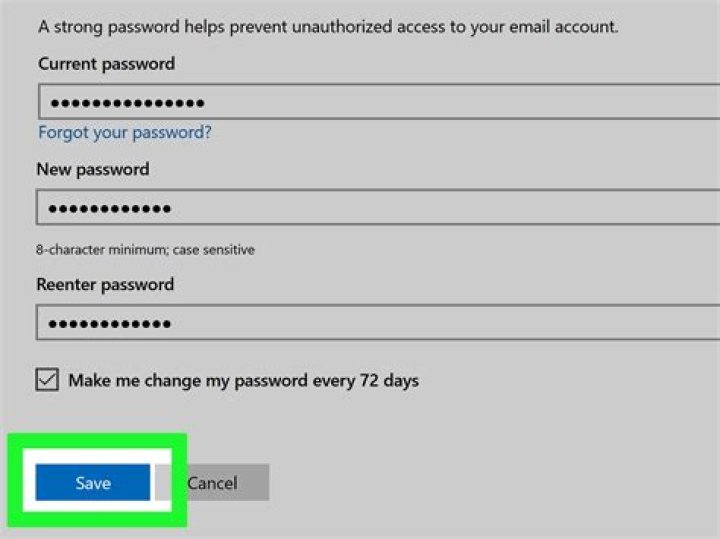 Where is my Hotmail password stored?
