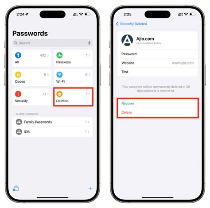 Where is password field on iPad?