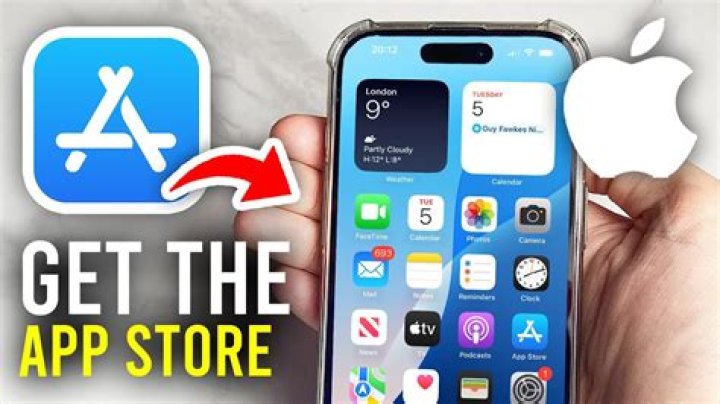 Where is the app store on my iPhone XR?