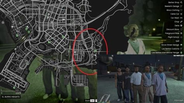 Where is the biggest gang in GTA 5?