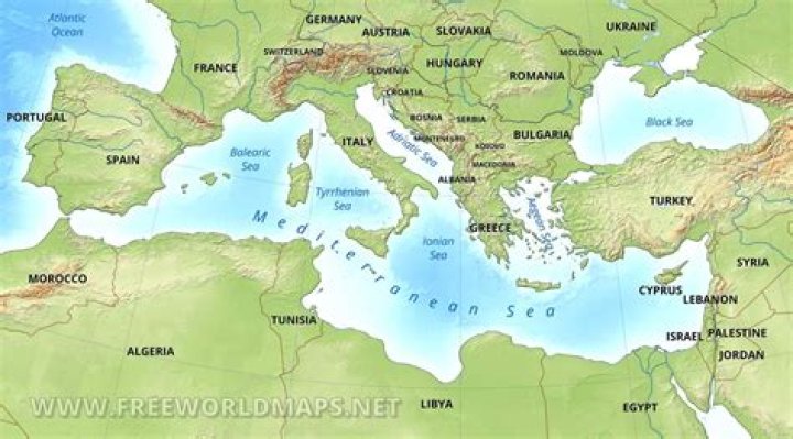 Where is the eastern Mediterranean located?