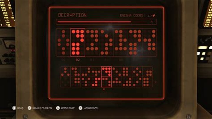 Where is the Enigma machine in Wolfenstein 2?