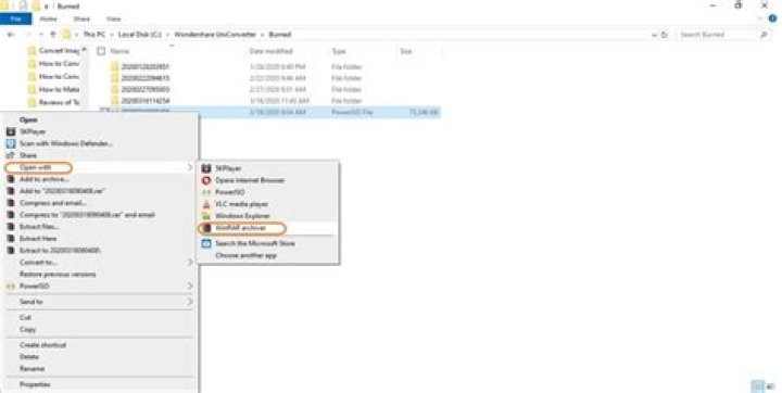 Where is the ISO file on Windows 8?