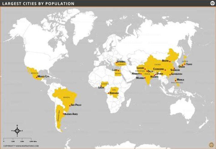 Where is the most populated place in Nigeria?
