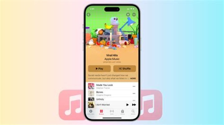 Where is the My Music tab on iPhone?