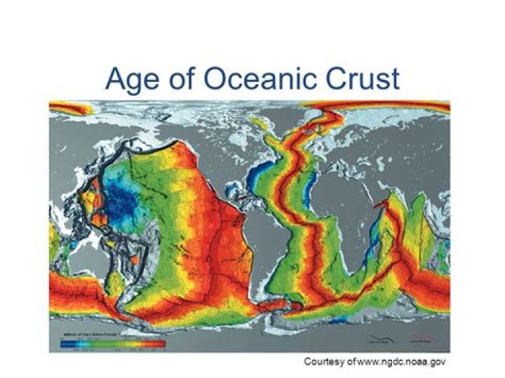 Where is the oldest seafloor?
