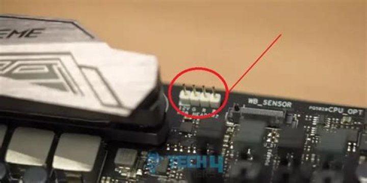 Where is the RGB header on a motherboard?