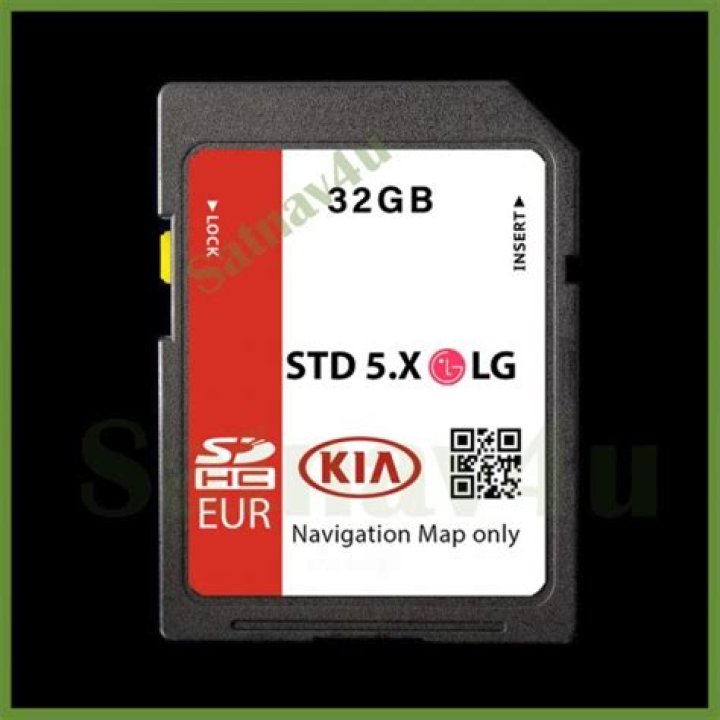 Where is the SD card in a Kia Sportage?
