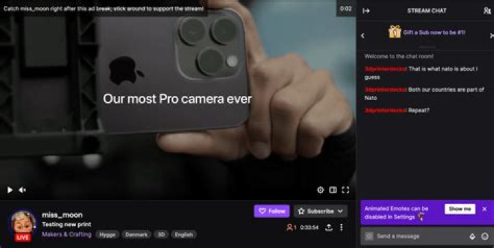 Where is the settings in twitch?