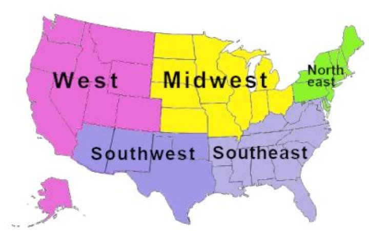 Where is the South West?