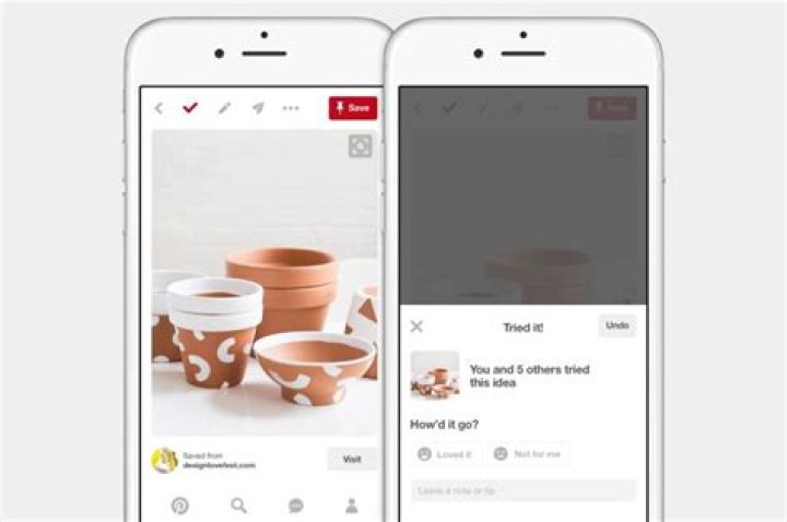 Where is the tried it button on Pinterest?