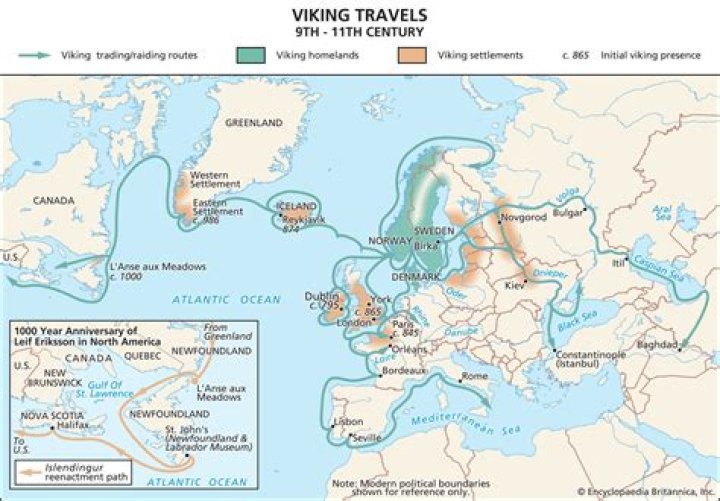 Where is the Viking sea now?