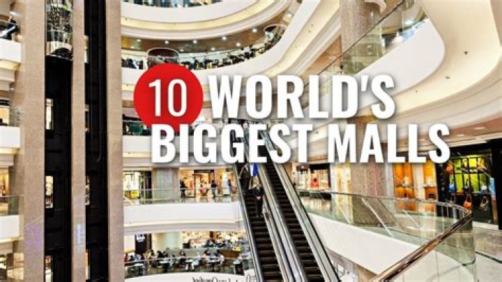 Where is the world's biggest shopping Centre?