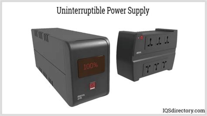 Where is uninterruptible power supply used?