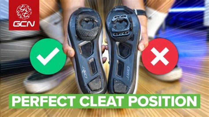 Where should SPD cleats be placed?