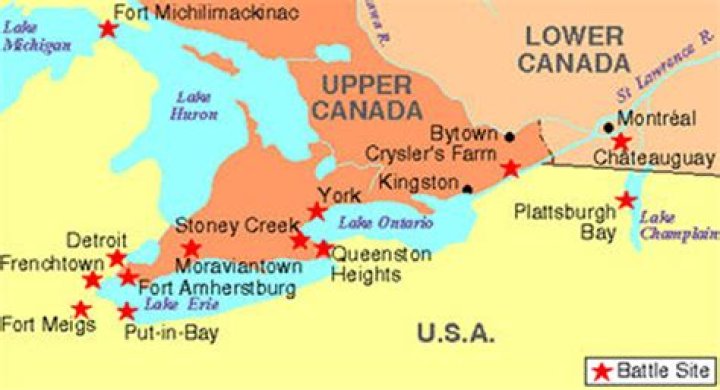 Where was the battle of Queenston Heights?