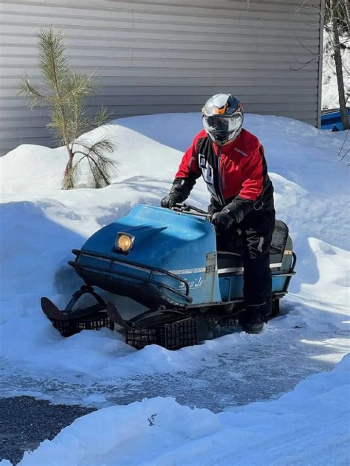 Where was the first snowmobile?