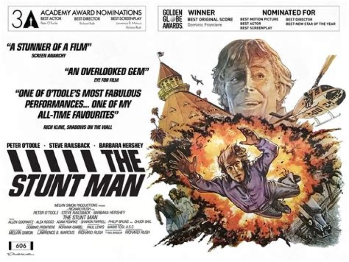 Where was the stunt man filmed?