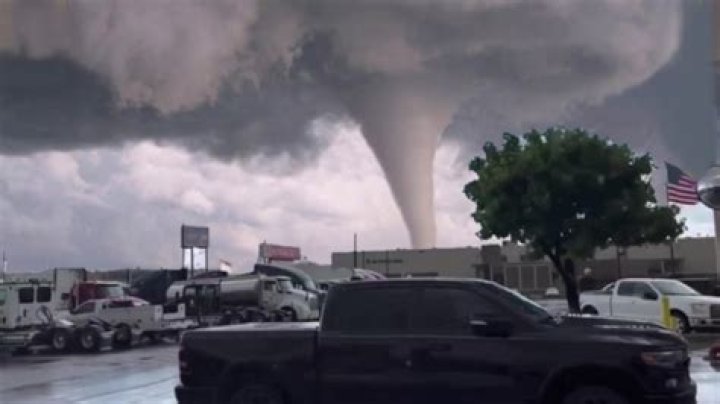 Where was the tornado in California?
