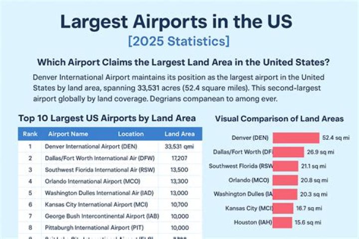 Which agency releases the statistics of airports?