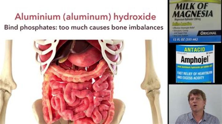 Which antacids contain aluminum hydroxide?