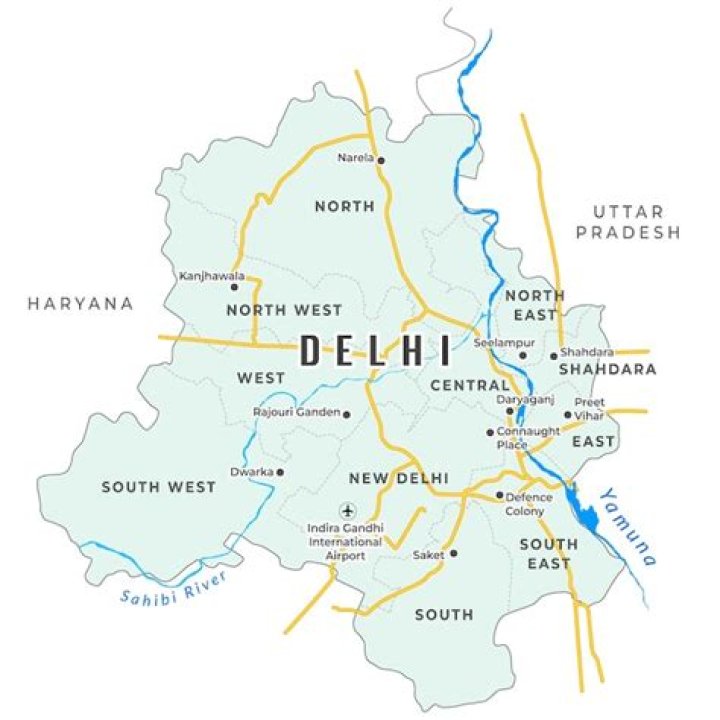 Which areas comes in North West Delhi?