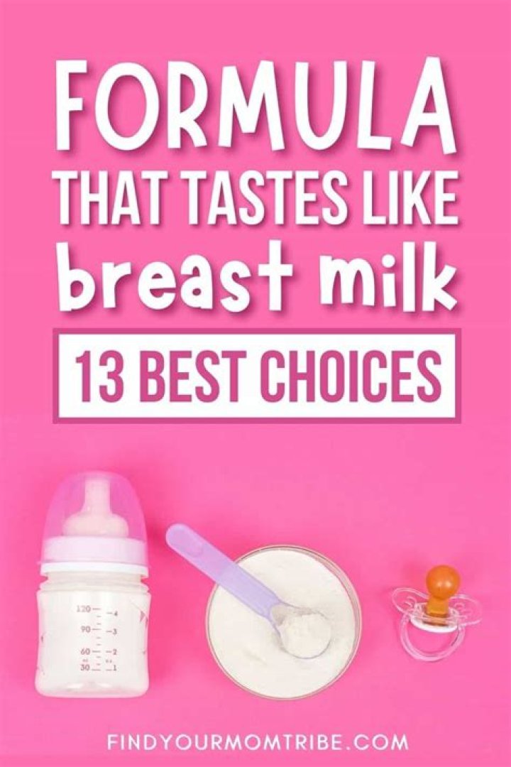 Which baby formula tastes closest to breastmilk?